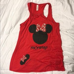 Maternity tank Minnie Mouse and baby Minnie Mouse